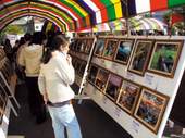 二林人文之美攝影展走入人群展覽。