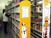 鹿草圖書館用巧思與熱情讓閱讀環境更溫馨。
