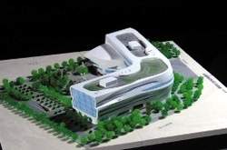 國中圖新館預計5月動工,結合生活與學習,將成為全台首座國家級數位公共圖書館。