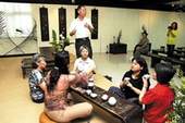 唐式茶席的體驗活動。