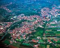 空拍圖看六堆，進一竹步認識客家庄的演變。(齊柏林攝)