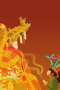 法國插畫家妮可．龍白觀察並描繪出大甲媽祖的香火鼎盛。