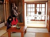 李榮春文學館內充滿古樸悠閒的氛圍。