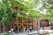 北投分館成為愛書人提供親近自然、閱讀自然的另類基地。