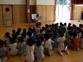 生動的演出,吸引小朋友目光。