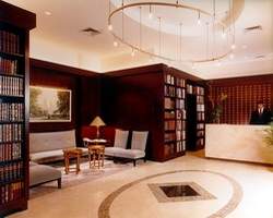 Library Hotel的大廳。(圖/Yogini Patel小姐代表飯店同意授權使用)