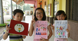 陸豐國小學童因愛上閱讀而有自信。