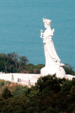 全世界最高的媽祖巨神像。