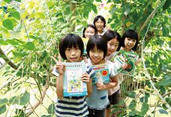 松林國小孩童因閱讀更有自信。