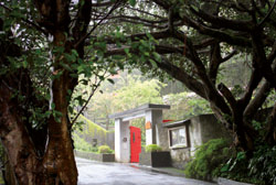 錢穆故居環境清幽恬靜,充滿文人氣息。