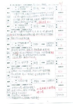 學校特別印製真愛閱讀護照，鼓勵孩子書寫讀後感想，累積300點，可獲得圖書禮券600元，加MP4一支。