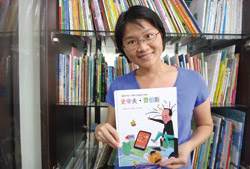 蔡幸珍自許成為兒童文學界的賈伯斯。