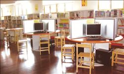 青少年專區在空間及設備調整後,舒適、優雅、浪漫兼具,使用率也比之前來得高。