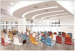 圖片_「清沙龍」區可以做為活動舉辦使用。