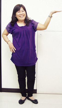 林美嬌的火炬體驗