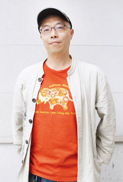 《四方報》創刊總編輯張正。（潘云薇攝）