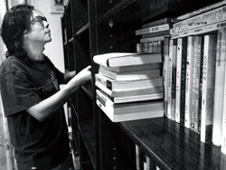 盧建彰書房。(盧建彰提供)