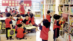 圖書館舉辦幼兒兒歌朗讀音樂會。