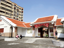 仿書院建築的復興圖書館