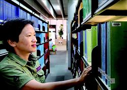 顏擇雅認為到圖書館借書是一個提高自己閱讀效率的方式。