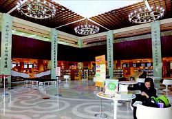 整修後的彰化縣立圖書館變得更為更寬敞。