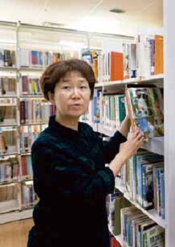 因規劃時做足功課，高雄市立圖書館鼓山分館主任劉秀珍非常篤定圖書館改造的諸多想法。