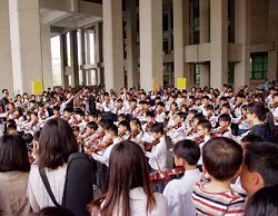 岡山分館培育出來的兒童弦樂團享譽全國。