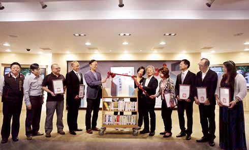 臺中市「眾書成城──百萬新書‧ 再造文化城」募書活動。