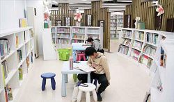 以人為本打造新形態的閱讀閱覽區。( 新北市立圖書館土城分館)