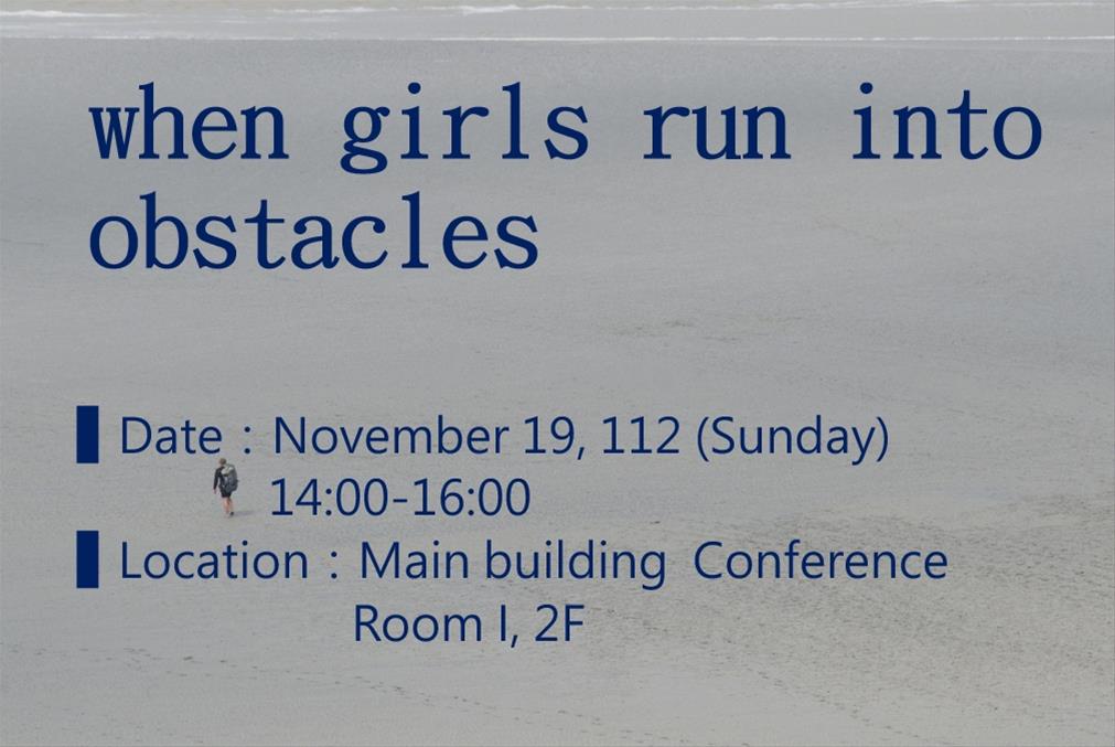 when girls run into obstacles