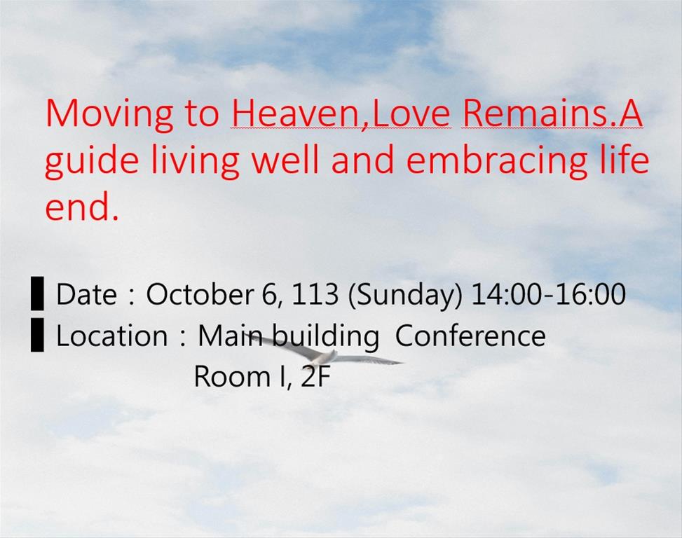 Moving to Heaven,Love Remains.A guide living well and embracing life end.