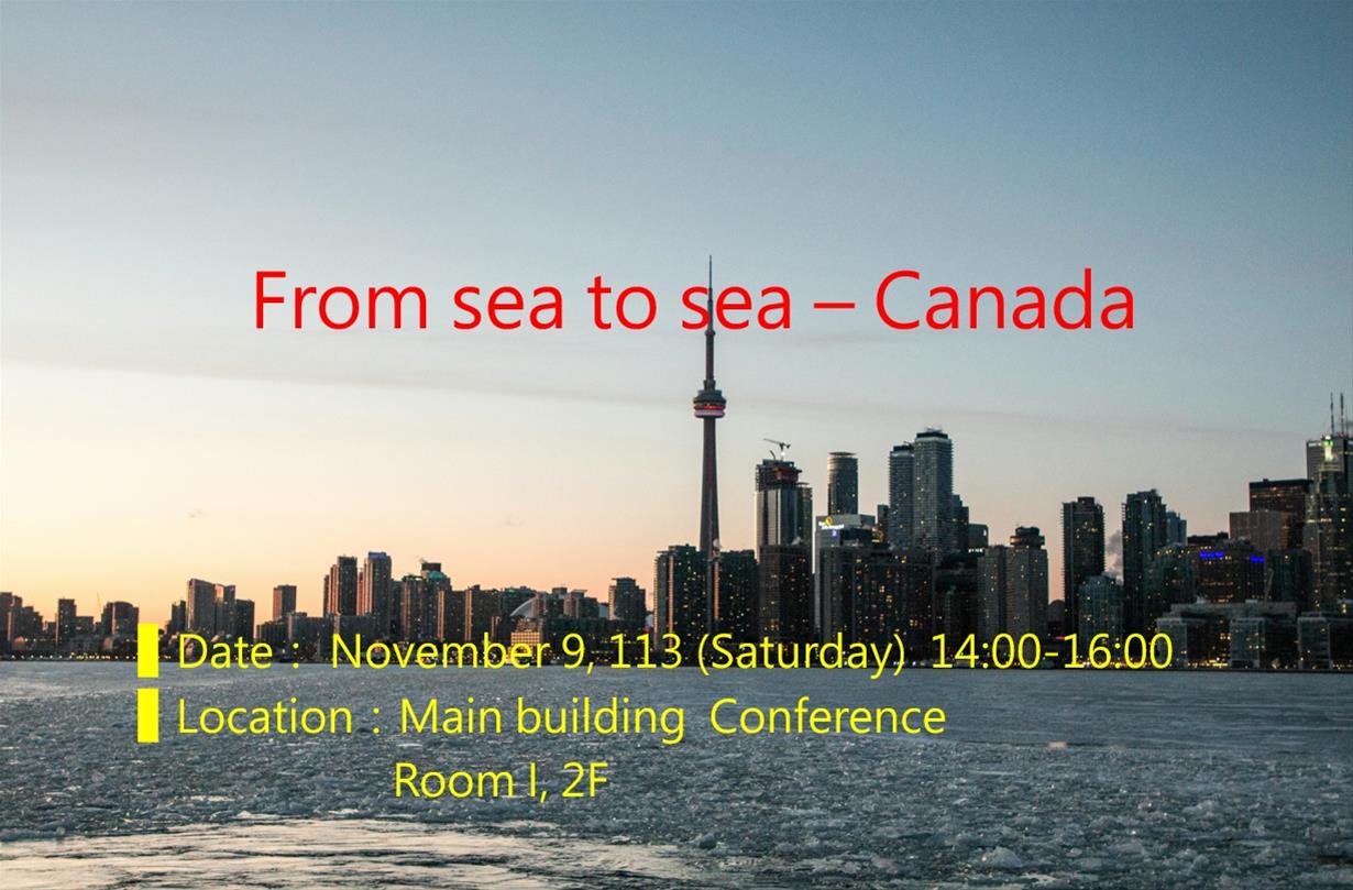 From sea to sea – Canada