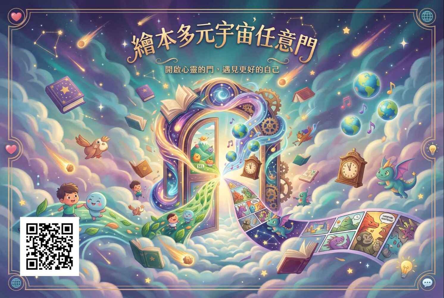 數位繪本常設展【繪本多元宇宙任意門】 (電子書服務平台)